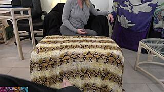 Insecure Stepmom Begs For Stepsons Huge Cock Creampie