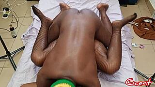 Early morning in the village hot big-boobed wife gets clothes ripped off for passionate doggystyle pounding on the ranch