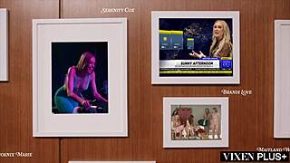 Vixenplus Milf Brandi Love Spit Roasted By Two Monster Bbcs Deepthroat!