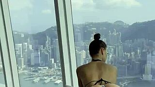 hey monika fox, chilling by pool never felt better