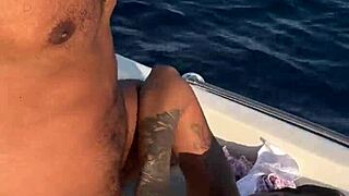 yasmina khan fucked hard on boat with ass creampie