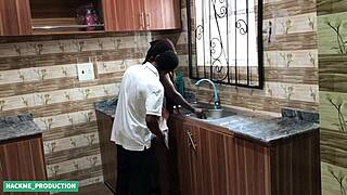 my boyfriend visits and ends up fucking my big ass elder sister doggystyle