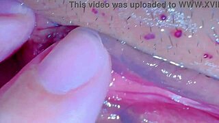 Amateur Pink Pussy Close-Up 230 Days Post-Virginity Loss!