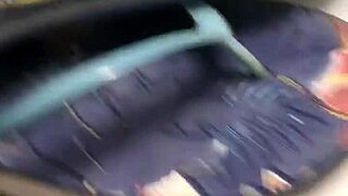 WOW! Flip Flop Seduction Tempts Uncut Cock!