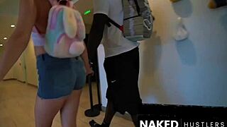 what happens when devyn lux squirts on big black cock outdoors