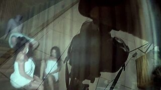 lady milf chills in sauna recording with gaucho pussyhunter dinnigata and joy cardozo