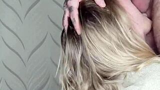 i can't resist sucking stepdad's cock when mom's away at home