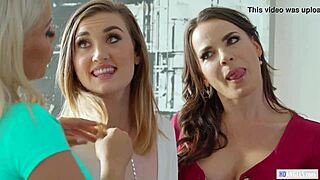 busty cougars dana dearmond bridgette b double penetrate kat monroe's ass