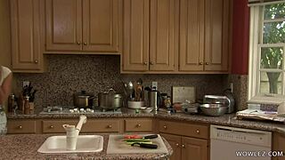 Older Milf Angela Sommers Plows Young Scarlet Red Passionately