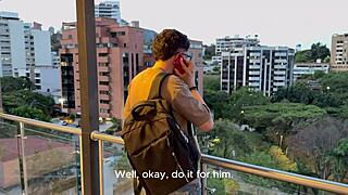 stepmom's huge muscles milk my big cock dominates me secretly