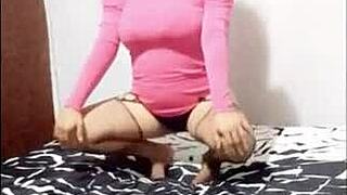 hot ebony stepmom seduces me with sexy dance and brown ass fuck