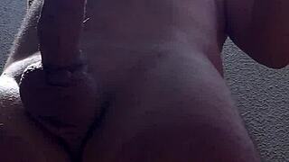 morning workout with your hard cock pounding me outdoors?