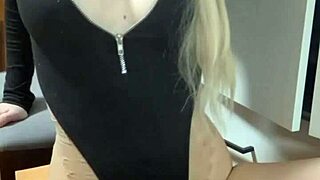 elza koms in fetish high boots domination curvy blonde milf