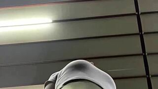 Gym BBW Teen Squirts from Extreme Anal Fucking and Orgasm