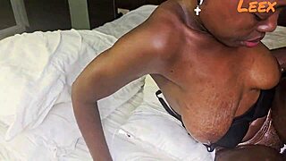 ebony milf pounded hard missionary pov