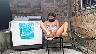 housewife masturbates feeling like a naughty porn slut 😈🔥