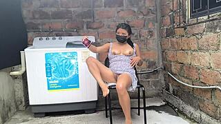 housewife masturbates feeling like a naughty porn slut 😈🔥