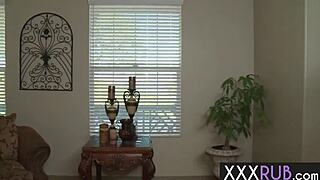 big ass european milf adrianna massages lucky guy's big package and he loves her special mouth treatment during the session