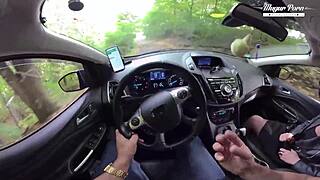 Nympho wife julia north takes quick forest anal pounding?