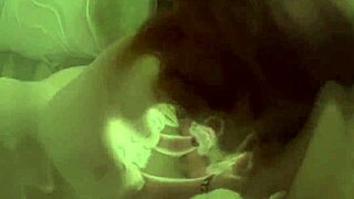 chubby ginger milf drains balls with deepthroat gag