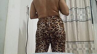 Step-cousin massages tits to pussy orgasm