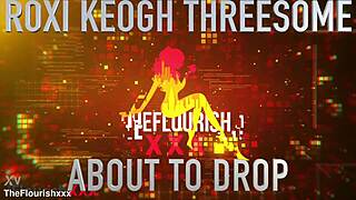 Roxi Keogh Phantom MrBigD Threesome BBC Blowjob Post-Podcast Double Fun