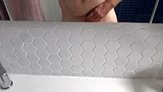 RustyA1 Tribute: Neighbor Masturbates Naked With Small Cock Orgasm