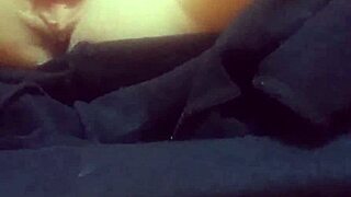 why does horny mom masturbate squirting in bathroom before gym?