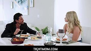 tightmom strict stepdad punishes stepdaughter with taboo fuck handjob