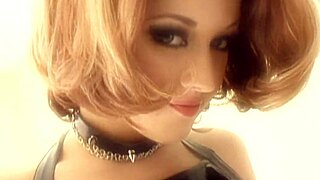 Leather slut chained up fisted gangbang monster cock facial deepthroat milking