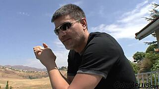 Sexy Model Endures Hard FFM Threesome Double Fuck