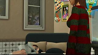 Female Freddy Krueger Nightmare on Sex Street Anal Big Tits Latina Milf Pov!