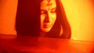 sensual indian milf performs exotic erotic dance ritual