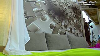 Behind Scenes Small Titted Nesty Fucked Hard By Monster Cock Quickie