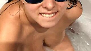 married milf bride sucks my cock and jerks while husband works—wanna fuck her big tits?