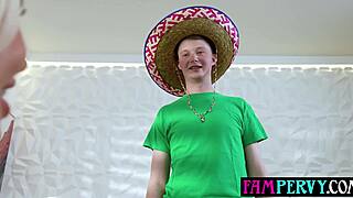 bbw stepmom callie brooks plays with stepsons huge cock