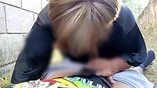 big ass granny pounded hard outdoors!