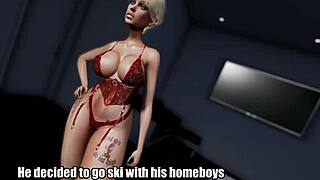 black santa's freaky milf ass game explodes christmas taboo style