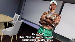 black santa's freaky milf ass game explodes christmas taboo style