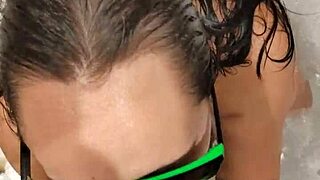 married milf bride sucks my cock and jerks while husband works—wanna fuck her big tits?