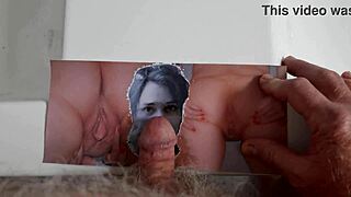 RustyA1 Tribute: Neighbor Masturbates Naked With Small Cock Orgasm