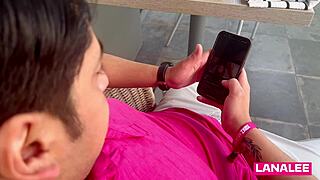 why does milf lana lee squirt slutting college guys out?