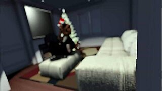 black santa's freaky milf ass game explodes christmas taboo style