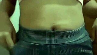 sexy mature latina slips out of clothes on homemade video