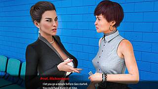 Milf Student Rides Black Monster Cock First Time Rough!