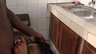 african neighbor milf cheats bareback anal creampie on street with thugs