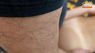 Hubby shares wife in mmf threesome with friend creampie riding doggystyle strapon pegging ep 12024