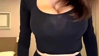 stepmom flashing her huge milky natural tits for me