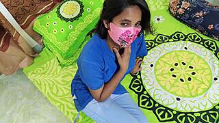 caught cheating brunette wife punished with rough bedroom pussy fuck