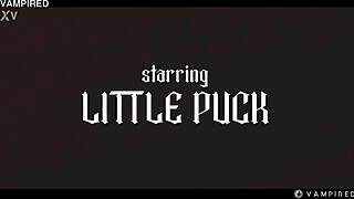 Veronica Leal's Big Tits Kisses Transform Puck into Vampire Slut!
